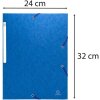 Папка Exacompta 3 клапана эластичный шнурок Scotten Manila 400g DIN A4 250 листов