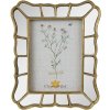 Clayre & Eef 2F0956 Фоторамка 20x2x25 см - 13x18 см золотого цвета - черный