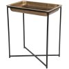 Clayre & Eef 50420L Боковой столик 53x54x62 см Медный цвет