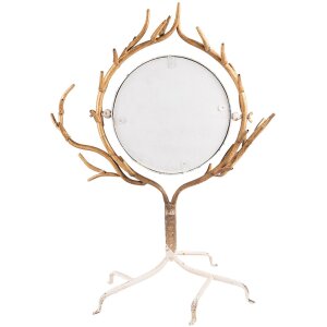 Clayre & Eef 52S264 Зеркало 51x37x65 см бежевый - золотой цвет