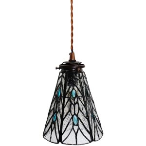 Clayre & Eef 5LL-6197 Підвісний світильник Tiffany Ø 15x115 см E14-max 1x40W