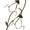 Clayre & Eef 5LL-6256 Настольная лампа Tiffany 35x18x61 см E14-max 2x25W Коричневый