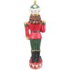 Clayre & Eef 5PR0095 Украшение Щелкунчик 28x20x89 см Красный