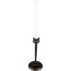 Clayre & Eef 65083 Подсвечник Ø 10x21 см черный