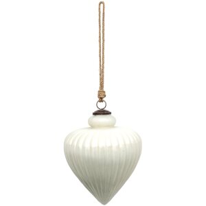 Clayre & Eef 6GL3681 Різдвяна куля Ø 17x20 см...