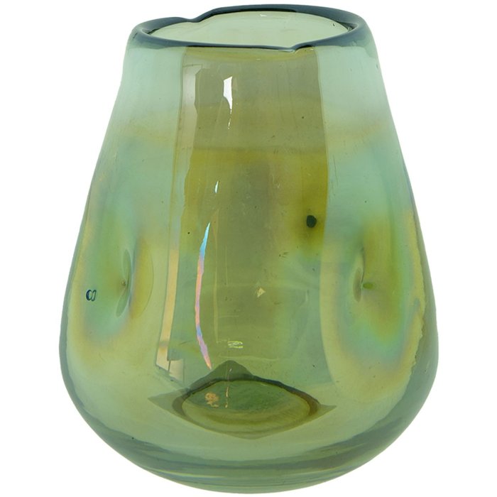 Clayre & Eef 6GL4091GR Ваза Ø 10x12 см зеленая