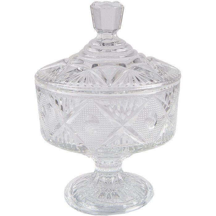 Clayre & Eef 6GL4202 Миска с крышкой Ø 12x17 см
