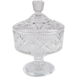 Clayre & Eef 6GL4202 Миска с крышкой Ø 12x17 см