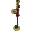 Clayre & Eef 6PR4832 Украшение Щелкунчик 12x8x28 см красный - зеленый