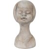 Clayre & Eef 6TE0422L Бюст девочки 12x11x24 см Бежевый