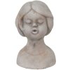 Clayre & Eef 6TE0422S Бюст девочки 11x10x18 см Бежевый