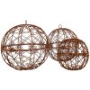Clayre & Eef 6Y5442L Декоративный шар Ø 30x30 см медного цвета
