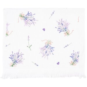 Рушник для гостей Clayre & Eef CTLAG 40x66 см фіолетовий