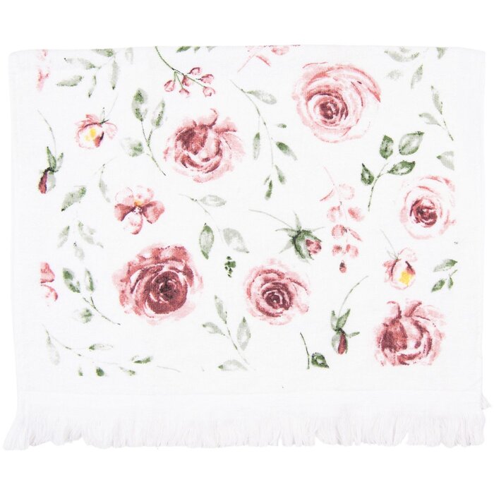 Рушник для гостей Clayre & Eef CTRUR 40x66 см рожевий