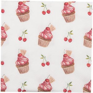Серветки паперові Clayre & Eef CUP73-1 33x33 см (20...