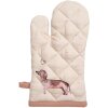 Clayre & Eef DHL44 Рукавичка для духовки 18x30 см Бежева