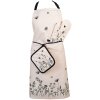 Clayre & Eef FAF41 Фартук 70x85 см бежевый - черный