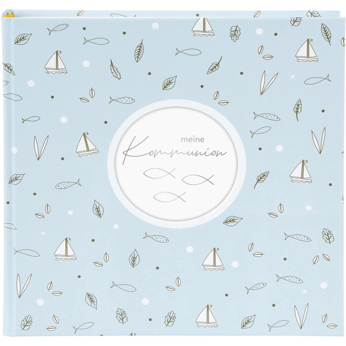 Фотоальбом Goldbuch Причастие Creditis пастельно-голубой 25x25 см 58 белых страниц