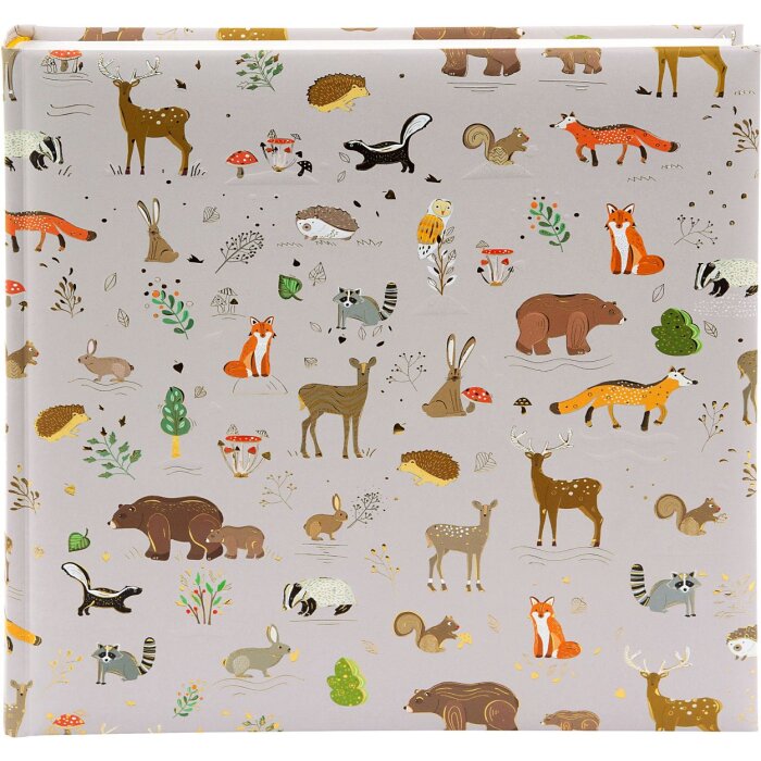 Goldbuch Детский фотоальбом Woodland Charm Brown 25x25 см 60 белых страниц