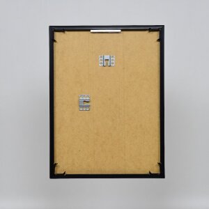 Эффектная пластиковая рама Art anthracite 15x20 см прозрачное стекло
