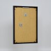 Ефектна пластикова рамка Арт антрацит 25x38 см прозоре скло