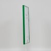 Эффектная пластиковая рамка Art green 25x60 см прозрачное стекло