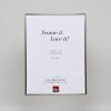 Ефектна пластикова рамка Art platinum 29,7x42 см прозоре скло