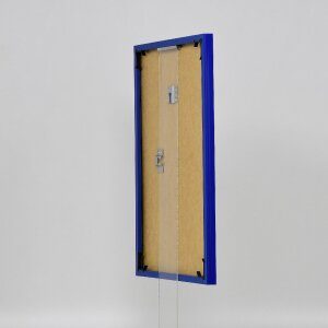 Эффектная пластиковая рама Art blue 35x100 см прозрачное стекло