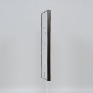 Эффектная пластиковая рама Art platinum 35x100 см прозрачное стекло