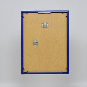 Эффектная пластиковая рамка Art blue 35x50 см прозрачное стекло