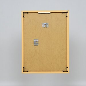 Ефектна пластикова рамка Арт жовтий 40x50 см прозоре скло