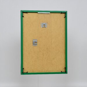 Эффектная пластиковая рамка Art green 40x50 см прозрачное стекло