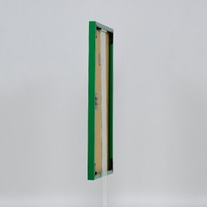 Эффектная пластиковая рамка Art green 40x50 см прозрачное стекло