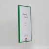 Эффектная пластиковая рамка Art green 45x60 см прозрачное стекло