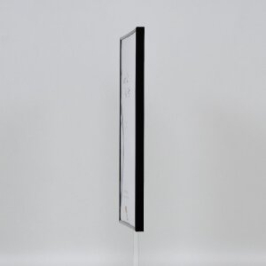 Эффектная пластиковая рама Art black 50x50 см прозрачное стекло