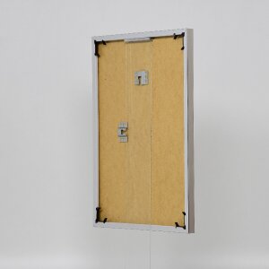 Эффектная пластиковая рама Art platinum 50x65 см прозрачное стекло
