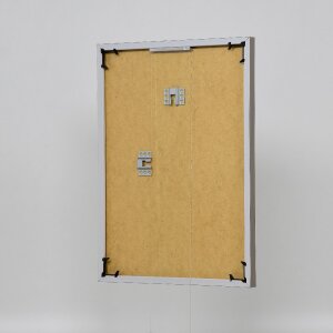 Эффектная пластиковая рама Art platinum 50x65 см прозрачное стекло