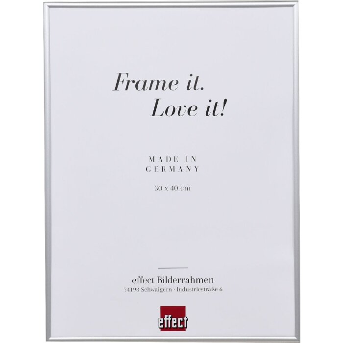 Эффектная пластиковая рама Art alulike 59,4x84,1 см прозрачное стекло
