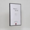 Ефектна пластикова рама Арт антрацит 60x90 см прозоре скло