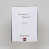 Эффектная пластиковая рамка Художественное серебро 14,8x21 см прозрачное стекло