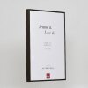 Эффектная алюминиевая фоторамка Quadro 21x29,7 см бронза прозрачное стекло задняя панель МДФ