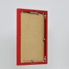 Эффектная алюминиевая фоторамка Quadro 25x35 см красное прозрачное стекло полый камерный профиль
