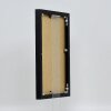 Эффектная алюминиевая фоторамка Quadro 25x35 см черное прозрачное стекло формат портрет-ландшафт