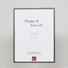 Эффектная алюминиевая фоторамка Quadro 25x35 см бронза прозрачное стекло формат портрет-ландшафт