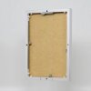 Эффектная алюминиевая фоторамка Quadro 25x35 см серебристый глянец прозрачное стекло