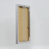 Эффектная алюминиевая фоторамка Quadro 25x35 см серебристый глянец прозрачное стекло