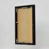 Эффектная алюминиевая фоторамка Quadro 25x35 см черное глянцевое прозрачное стекло