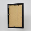 Эффектная алюминиевая фоторамка Quadro 25x35 см черное глянцевое прозрачное стекло