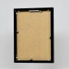 Эффектная алюминиевая фоторамка Quadro 25x35 см черное глянцевое прозрачное стекло