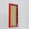 Эффектная алюминиевая фоторамка Quadro 30x30 см красное прозрачное стекло